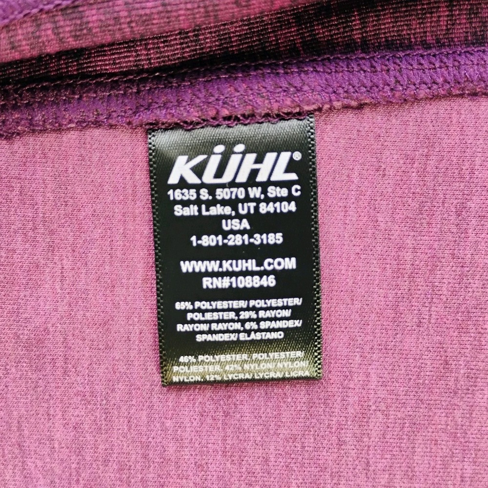 Kuhl Projekt Kestrel Jacket Womens M Fuschia Full Zip Stretch Performance Comfy - Picture 7 of 12